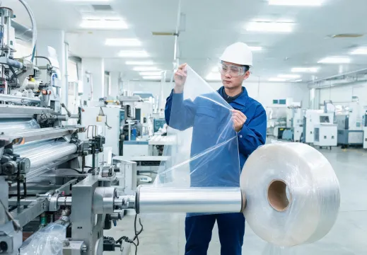 Packaging film inspection