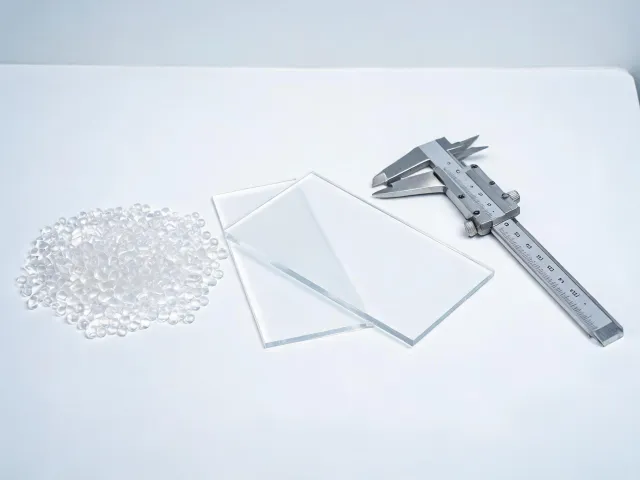 Acrylic material samples