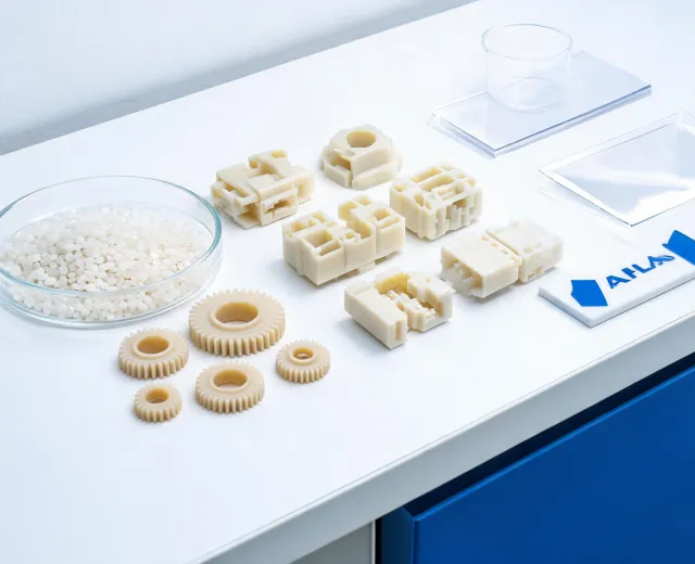 Engineering polymer product display